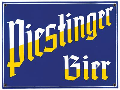 PIESTINGER BIER - Plakate, Reklame, Comics, Film- und Fotohistorika