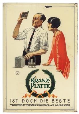 KRANZ PLATTE - Plakate, Reklame, Comics, Film- und Fotohistorika