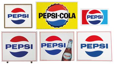 PEPSI-COLA - Plakate, Reklame, Comics, Film- und Fotohistorika