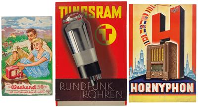 RADIO - Plakate, Reklame, Comics, Film- und Fotohistorika