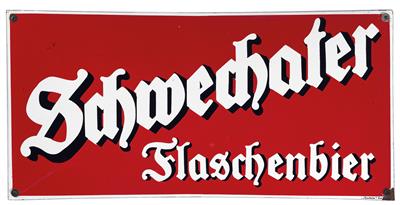 SCHWECHATER FLASCHENBIER - Plakate, Reklame, Comics, Film- und Fotohistorika