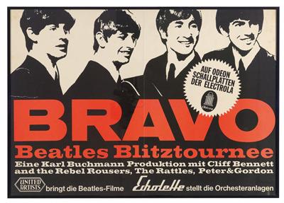 THE BEATLES "Bravo-Blitztournee 1966" - Posters, Advertising Art, Comics, Film and Photohistory