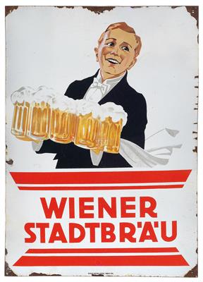 WIENER STADTBRÄU - Plakate, Reklame, Comics, Film- und Fotohistorika