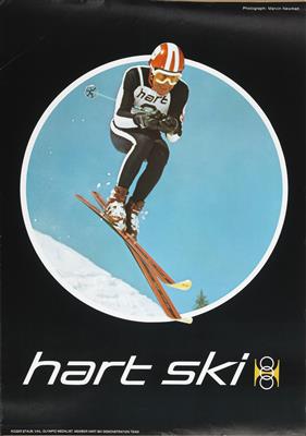 NEWMAN Marvin (Foto) "Hart Ski" - Plakáty, Komiksy a komiksové umění