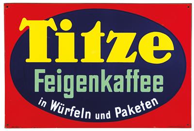 TITZE FEIGENKAFFEE - Plakate, Reklame, Comics, Film- und Fotohistorika