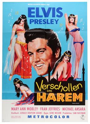 VERSCHOLLEN IM HAREM - Elvis Presley - Plakate
