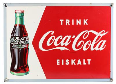 TRINK COCA-COLA EISKALT - Plakáty a reklama