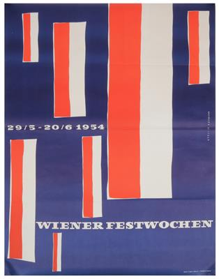 WIENER FESTWOCHEN 1954 - Plakate