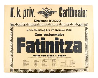 FATINITZA - Film-, Bühnen- und Fotohistorika