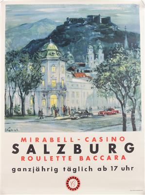 MIRABELL-CASINO SALZBURG - Manifesti e insegne pubblicitarie