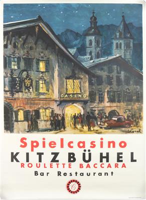 SPIELCASINO KITZBÜHEL - Plakate und Reklame