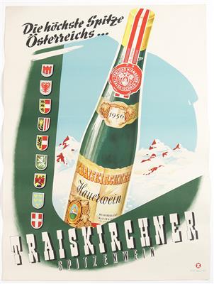 TRAISKIRCHNER SPITZENWEIN - Plakate und Reklame