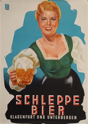 SCHLEPPE BIER - Plakate und Reklame