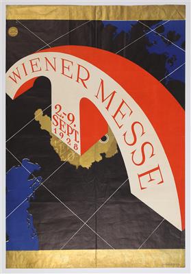 WIENER MESSE - SEPT. 1928 - Plakáty a reklama