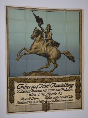 ERZHERZOG KARL-AUSSTELLUNG - Plakate & Reklame