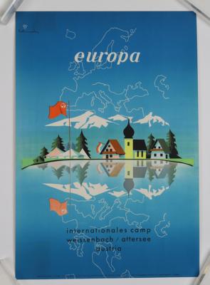 EUROPA - INTERNATIONALES CAMP WEISSENBACH/ATTERSEE - Plakáty a reklama