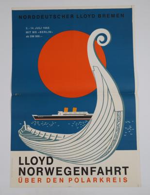 NORDDEUTSCHER LLOYD BREMEN - Plakate & Reklame