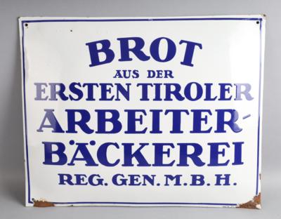 BROT AUS DER ERSTEN TIROLER ARBEITERBÄCKEREI - Posters and Advertising Art