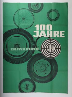 STEYR - 100 JAHRE ERFAHRUNG - Plakate & Reklame