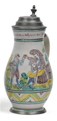 Pear-shaped jug, - Starožitnosti