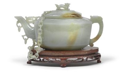 Chinesische Teekanne, - Antiquitäten - Uhren, Metallarbeiten, Asiatika, Fayencen, Volkskunst, Skulpturen