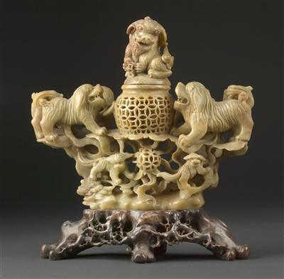 Chinese incense burner, - Starožitnosti