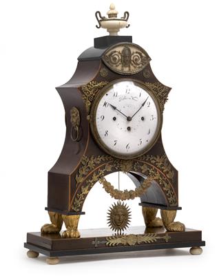 An Empire commode clock "Döller in Wien" - Antiquariato - orologi, metalli lavorati, asiatica, ceramica faentinas, arte popolare, sculture