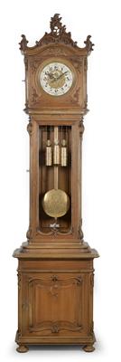 A Historism Period "Pfeifferlbarock" longcase clock - Starožitnosti