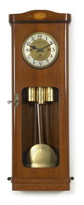 An art nouveau wall pendulum clock - Starožitnosti