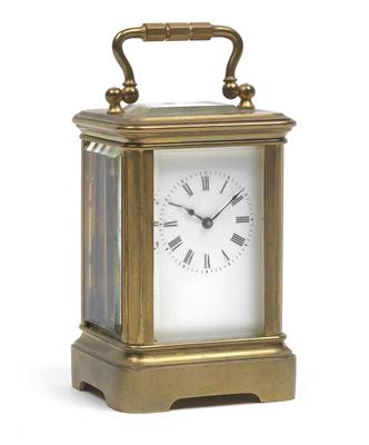 A small Historism Period travel clock - Starožitnosti