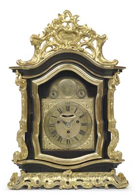 A Baroque clerical table clock, "Offenbarung des Johannes" - Antiques: Clocks, Metalwork, Asiatica, Faience, Folk art, Sculptures