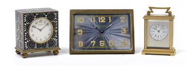 A parcel of miniature table clock - Antiquariato - orologi, metalli lavorati, asiatica, ceramica faentinas, arte popolare, sculture