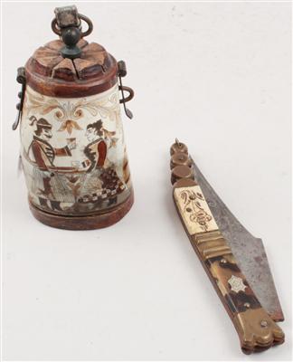 Powder box, - Antiquariato - orologi, metalli lavorati, asiatica, ceramica faentinas, arte popolare, sculture