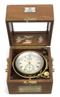 A nautical chronometer "Glashütte" - Antiquariato - orologi, metalli lavorati, asiatica, ceramica faentinas, arte popolare, sculture