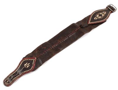 A Mürztal quill belt, - Antiques: Clocks, Sculpture, Faience, Folk Art