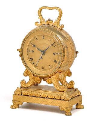 An Empire Period travel alarm clock from Austria - Antiquariato - orologi, sculture, maioliche, arte popolare