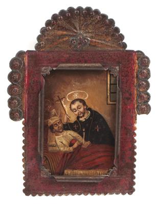 A votive image, St. Francis, - Starožitnosti