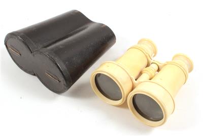C. 1840 Hirsch & Cie full ivory Binoculars - Starožitnosti  +Historické vědecké přístroje a globusy