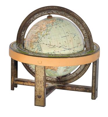 A c. 1900 C. L. Van Balen terrestrial Globe - Clocks, Metalwork, Faience, Folk Art, Sculptures +Antique Scientific Instruments and Globes