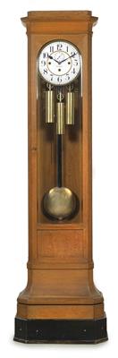 An art nouveau long-case clock, "Anton Hawelk Wien" - Starožitnosti  +Historické vědecké přístroje a globusy