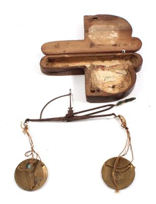 Nürnberger Dukatenwaage - Antiquitäten, Historische wissenschaftliche Instrumente, Globen und Modelle