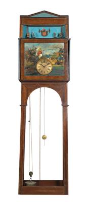 A Black Forest musical clock with automaton - Orologi, metalli lavorati, arte popolare e ceramica faentina, sculture  +Strumenti scientifici e globi d'epoca