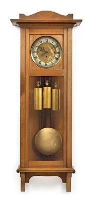 An art nouveau wall pendulum clock - Antiquariato - orologi, sculture, maioliche, arte popolare