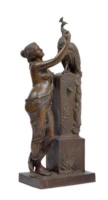 Henri Louis Levasseuer (Paris, 1853-1934) – „Vanité", an allegory of vanity, - Antiquariato - orologi, sculture, maioliche, arte popolare