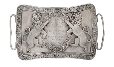 A Jewish belt buckle, - Starožitnosti