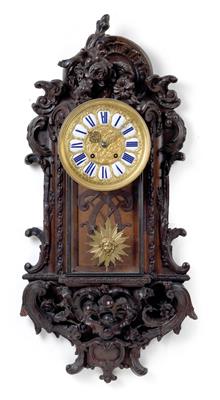 A Historism Period wall-mounted pendulum clock from Paris - Antiquariato - orologi, sculture, maioliche, arte popolare
