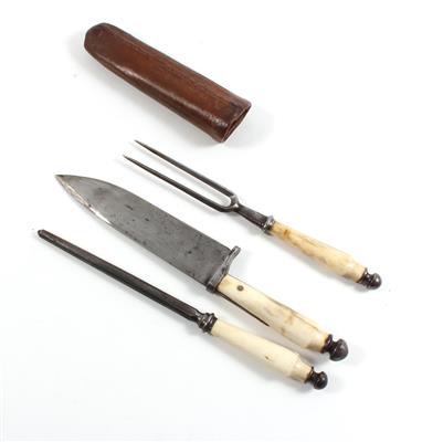 Heavy hunting cutlery, - Antiquariato - orologi, sculture, maioliche, arte popolare