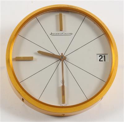 A table clock "Jaeger-LeCoultre" - Antiquariato - orologi, sculture, maioliche, arte popolare