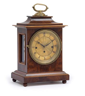 A small Biedermeier table clock - Orologi, vintage, sculture, maioliche, arte popolare