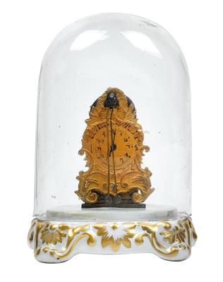 A miniature double „Zappler“ clock - Orologi, vintage, sculture, maioliche, arte popolare